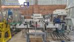 Rotuladora automtica cabeote duplo frascos planos Bauch Campos