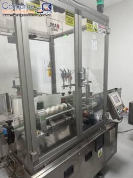 Rotuladora linear para rótulos autoadesivos envolventes IMA 350 rótulos por minuto