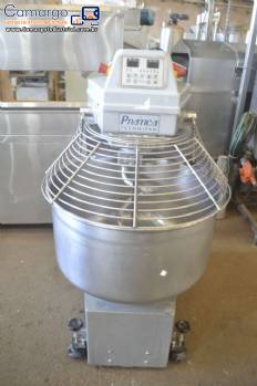 Amassadeira espiral inox Prtica 80 kg