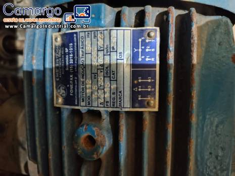 Motor de 7,5 CV 3500rpm flange FF 220/380v