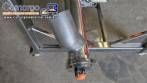 Silo de transferncia com rosca helicoidal transportadora inclinada em inox Maqinox