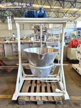 Tacho à vapor encamisado basculante 200 litros Tacho à vapor encamisado basculante 200 litros