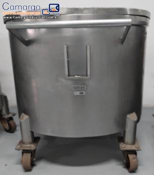Tanque 150L inox 304 (3 tanques 5.000 cada)