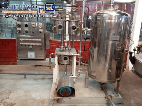 Pré mistura carbonatador Zegla Unimix 9.000 litros