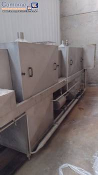 Lavadora de caixas alta presso aquecida