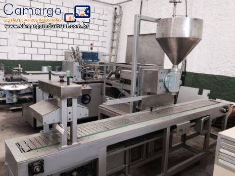 Envasadora de gal�o autom�tica a pist�o Serac