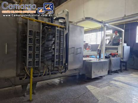 Linha para produ��o de biscoito amanteigado e polvilho 400 kg por hora