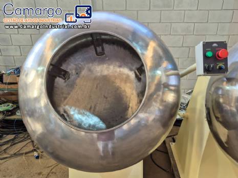 Drageadeira tangerina em inox 200 litros Drageadeira tangerina em inox 200 litros