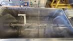 Misturador de p�s 250 L horizontal em a�o inox