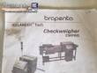 Checadora de peso checkweigher 50 kg Brapenta