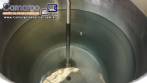 Tanque de agita��o misturador  encamisado aquecido em inox 170 litros cowles
