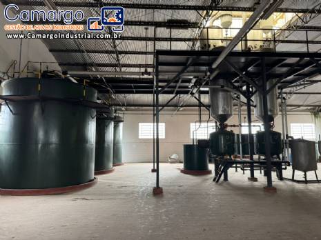 Destilaria para glicerina com tanque, evaporar concentrador e filtro pensa