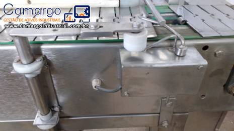 Envasadora e seladora especial para bolsa de soro em inox Prodismaq