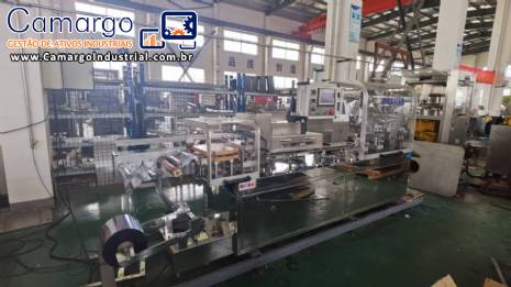 Blistadeira automática cabinada NOAH - Camargo Industrial - Máquinas Usadas