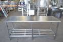 Mesa de ao inox 700 mm x 2000 mm