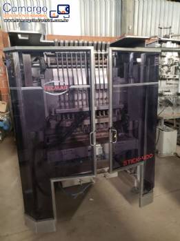 Envasadora de sache stick sacheteira p�s l�quidos 12 vias IMA Tecmar