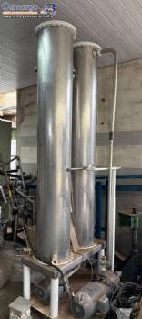 Carbonatador 2 colunas para bebidas com gás cervejas Metalúrgica Metalbras 6.000 litros Carbonatador 2 colunas para bebidas com gás cervejas Metalúrgica Metalbras 6.000 litros