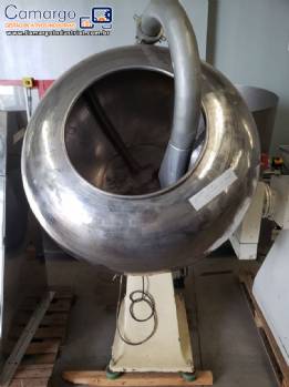 Drageadeira em inox com insuflador Drageadeira em inox com insuflador