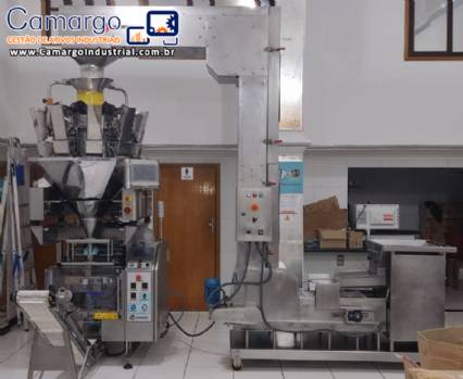 Embaladora vertical multi cabeça Kawamac Embaladora vertical multi cabeça Kawamac