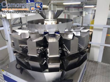 Embaladora vertical multi cabeça Masipack Embaladora vertical multi cabeça Masipack