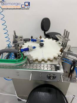 Envasadora rotativa para frascos Nelpas 100 ml inox 316 Envasadora rotativa para frascos Nelpas 100 ml inox 316