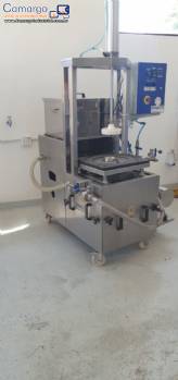 Lavadora em aço inox automática para barril de chopp Brabeer Lavadora em aço inox automática para barril de chopp Brabeer