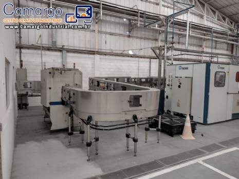 Linha de agua mineral Sidel Linha de agua mineral Sidel