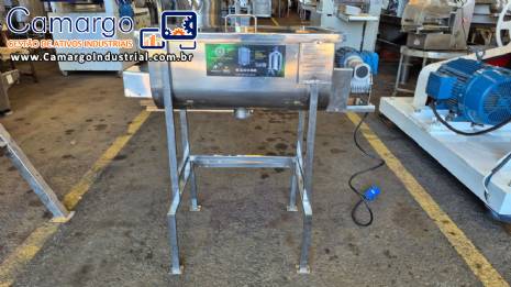 Misturador Ribbon Blender em aço inox 30 litros Topp Inox Misturador Ribbon Blender em aço inox 30 litros Topp Inox