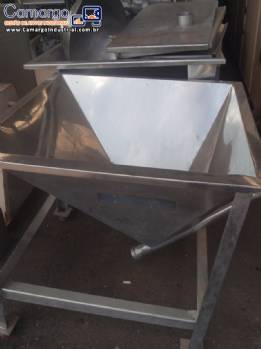 Silo em aço inox Alimflex Silo em aço inox Alimflex