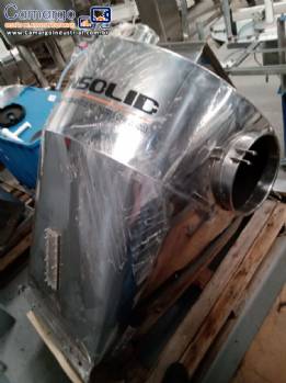 Silo vertical com rosca transportadora helicoidal em inox Consolid Silo vertical com rosca transportadora helicoidal em inox Consolid