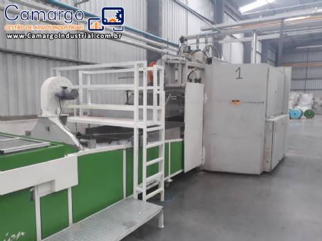 Termoformadora de copos descartáveis plásticos Eletro-Forming Termoformadora de copos descartáveis plásticos Eletro-Forming