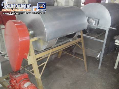 Torrador de amendoim e grãos Torrador de amendoim e grãos